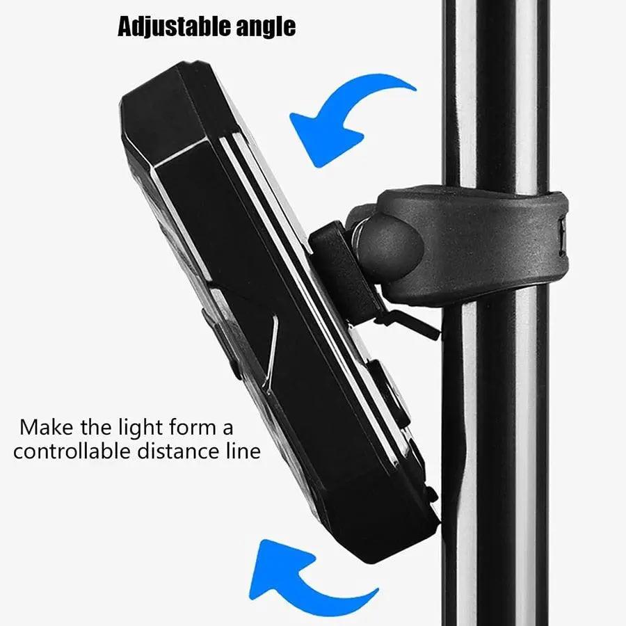 Auto-Sensing Bicycle Taillight USB Rechargeable