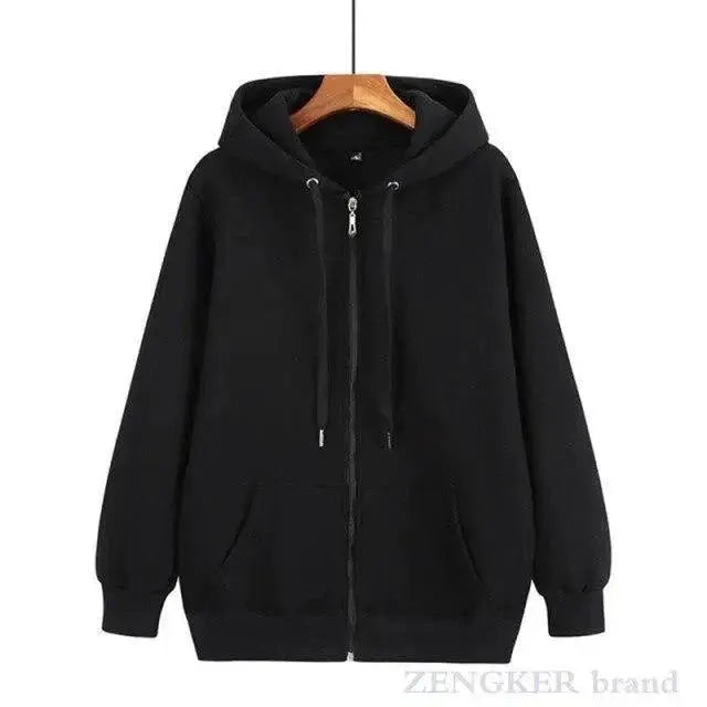 Autumn Mens Hooded Cardigan plus Size Zip Jacket