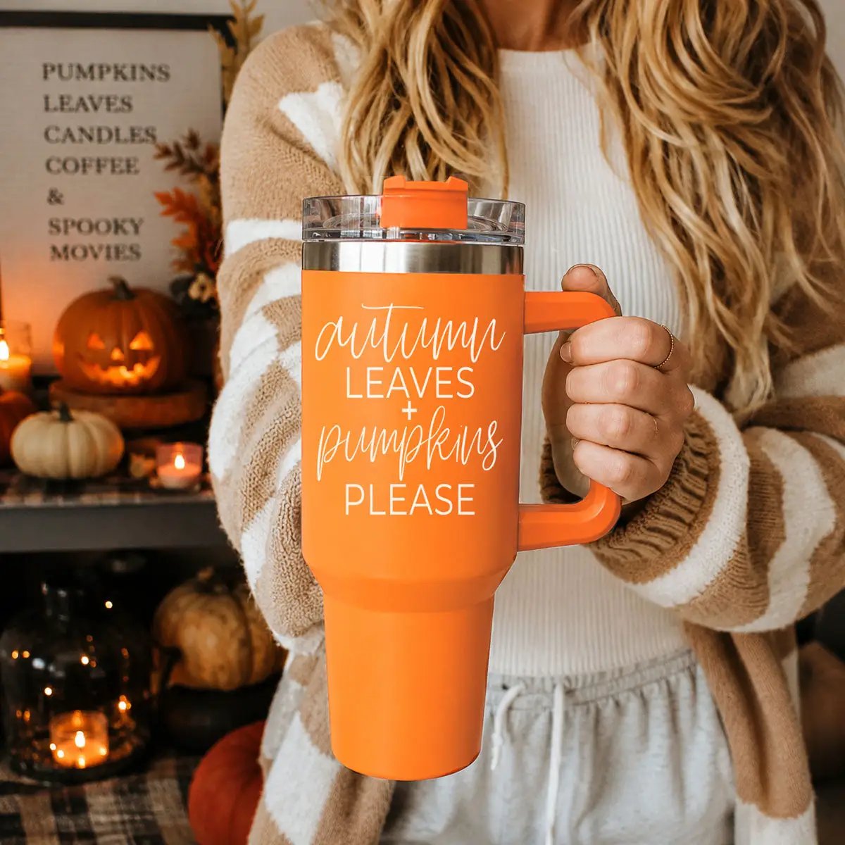 Autumn Leaves Pumpkin Spice Beverage 40oz