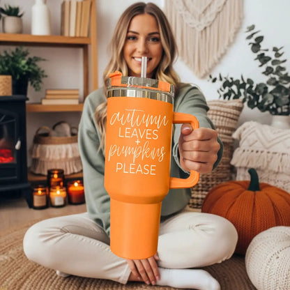 Autumn Leaves Pumpkin Spice Beverage 40oz