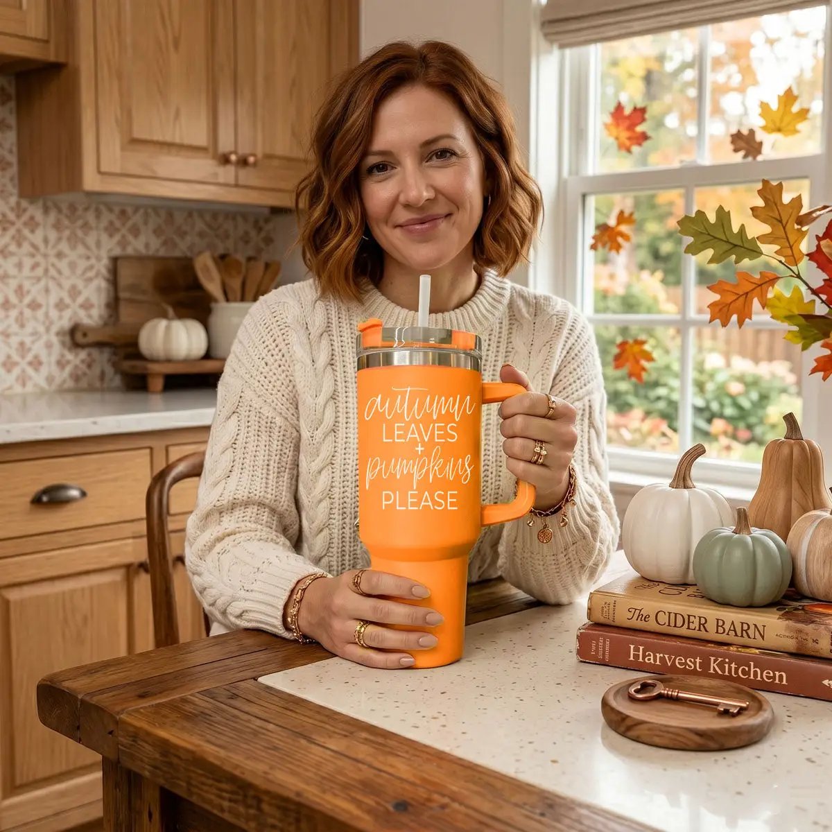 Autumn Leaves Pumpkin Spice Beverage 40oz