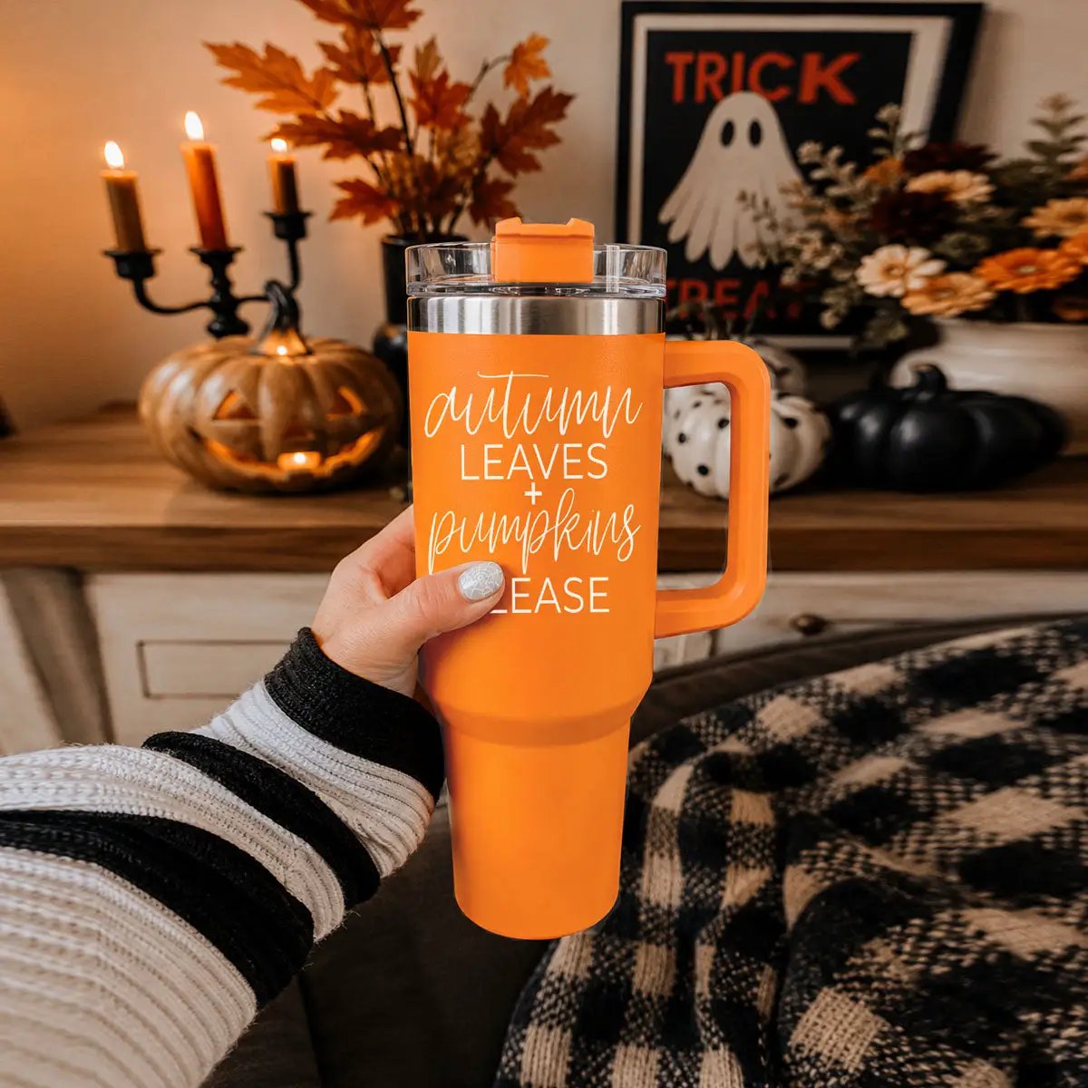 Autumn Leaves Pumpkin Spice Beverage 40oz