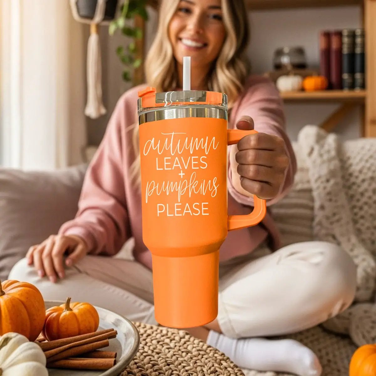 Autumn Leaves Pumpkin Spice Beverage 40oz