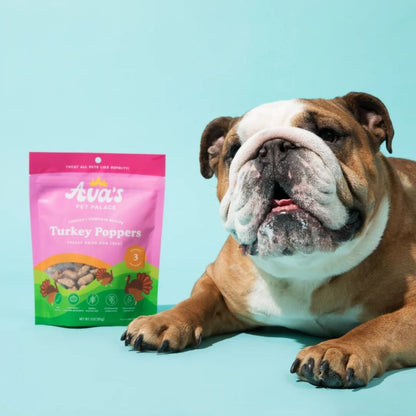 Premios liofilizados para perros Ava's Pet Palace - Poppers de pavo (85 g)