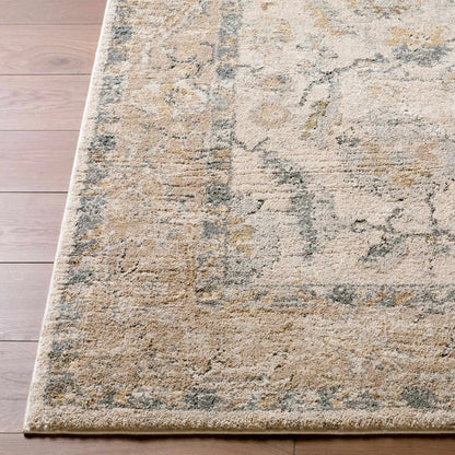 Uriel Thick Luxe Rug, plush beige-gray pattern, thick pile by Boutique Rugs on Tampa Home & Garden Store