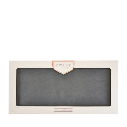 Rustic Slate Cheese Board with Velvet Backing