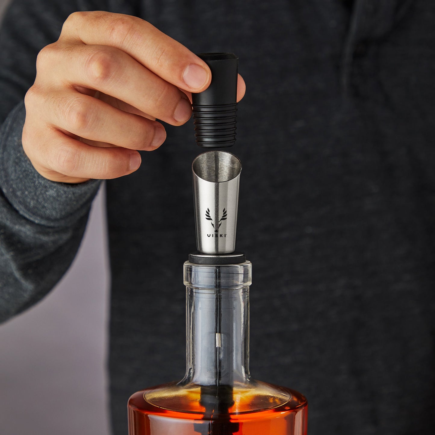 Alchemi Charred Liquor Kit and the Aging Barrels