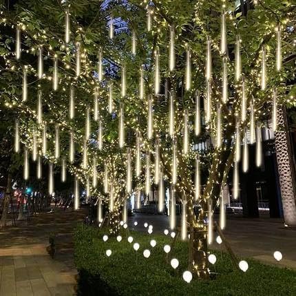 Meteor Lighting 480 LED 10-piece warm white set by The Country Christmas Loft on Tampa Home & Garden Store