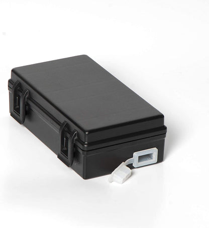 Caja de batería USB (3 pilas D) - Negra