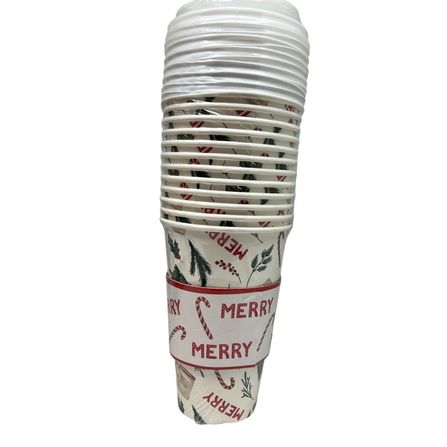 Tazas calientes navideñas - Merry Merry