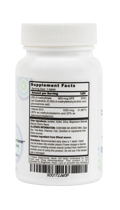 Active Methyl B12 Folate Lozenges 60 Count