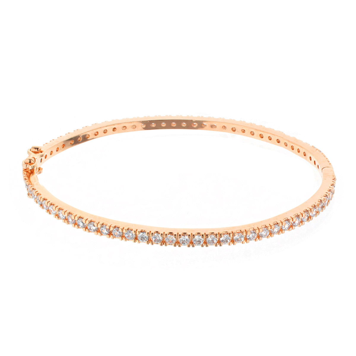 Glamour Pave Stackable Bangle rose gold pavé diamonds by Lauren G Adams on Tampa Home & Garden Store