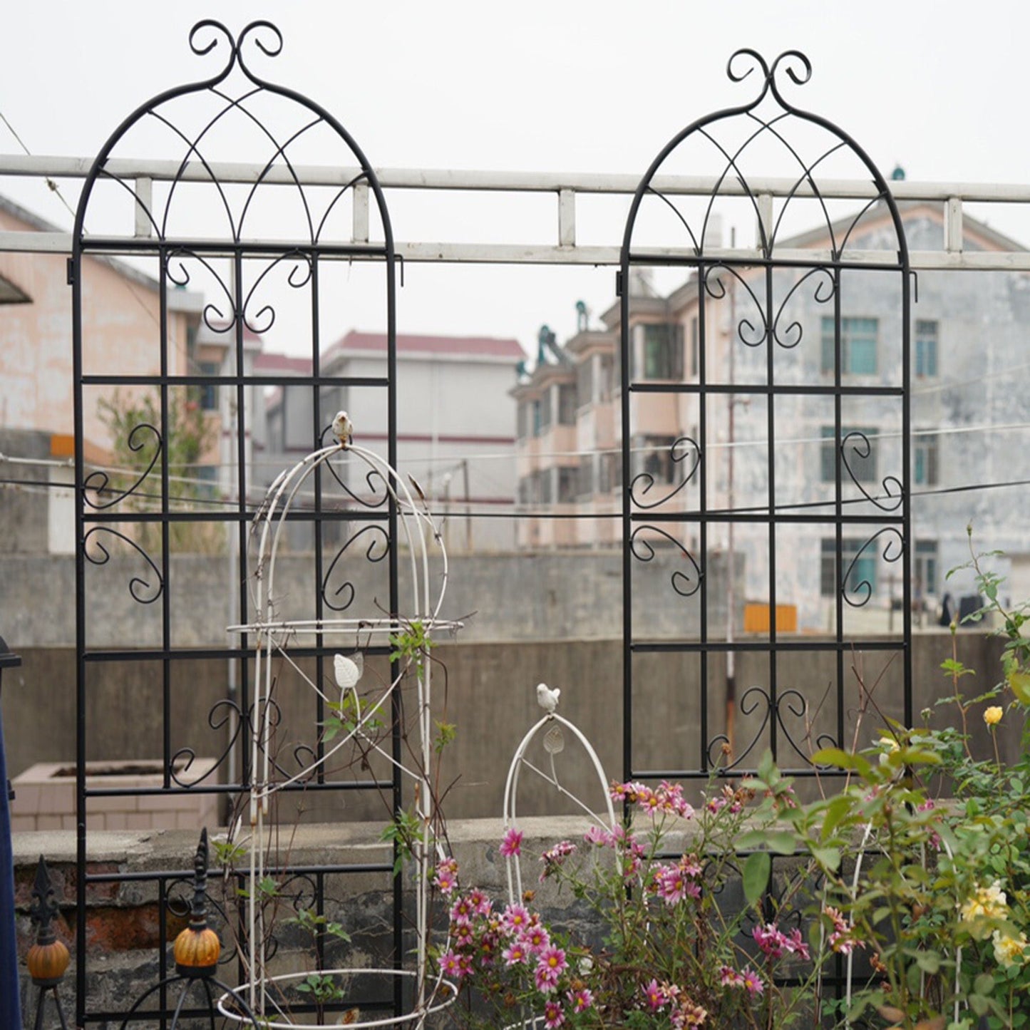 Metal Trellis For Climbing Plants And Vines