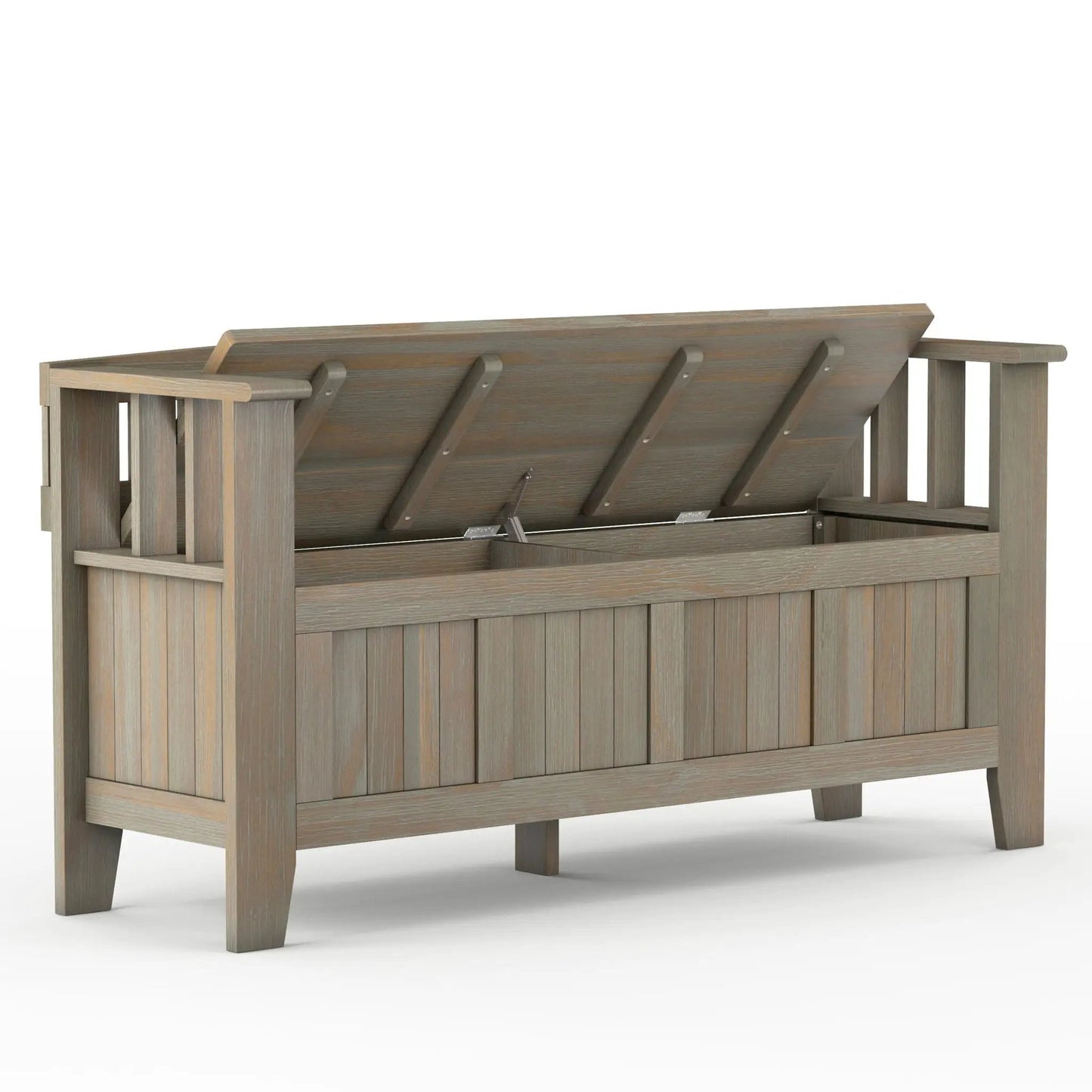 Acadian Entryway Storage Bench with Lift Lid