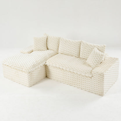Modular Convertible Sofa and Twin Chaise Lounge