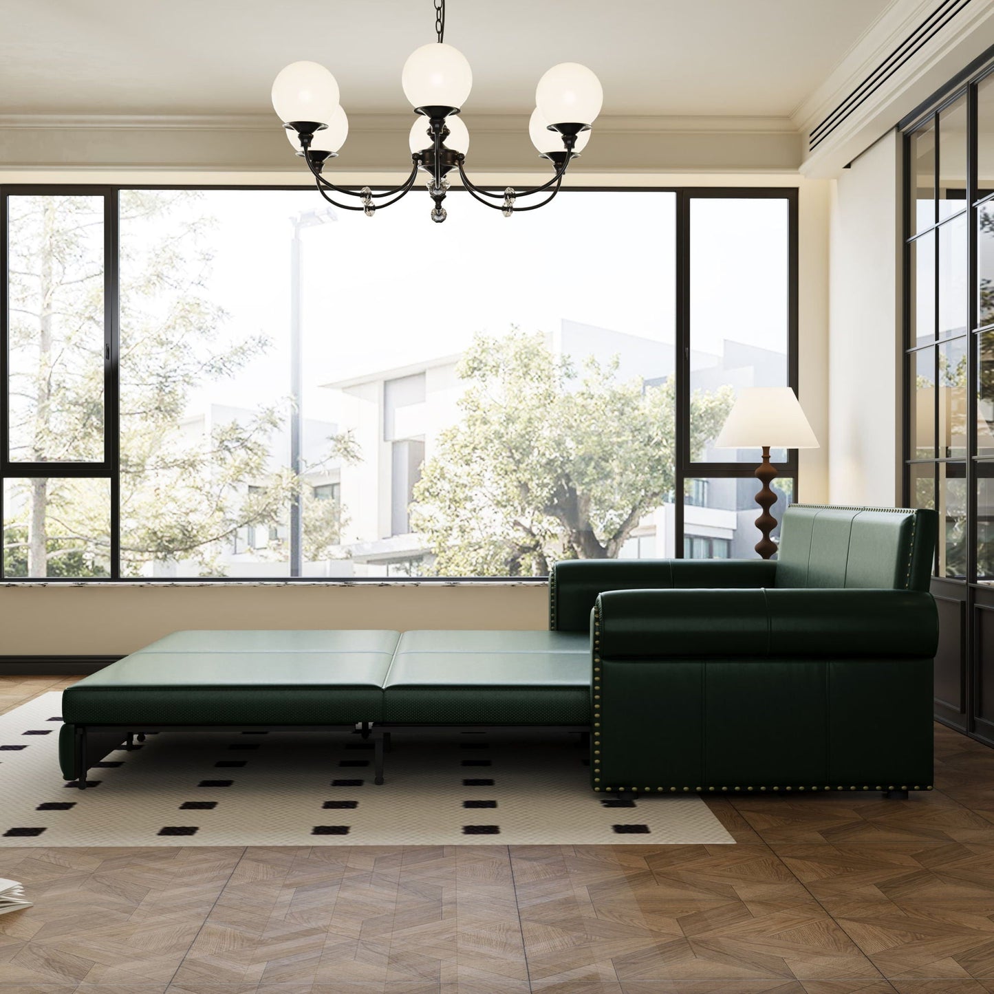 3 In 1 Convertible Sleeper and King Lounger