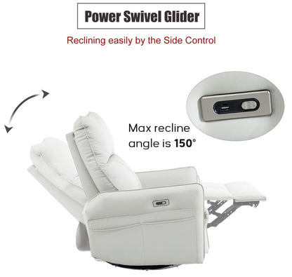 Electric Recliner with USB and Type C for Bedroom