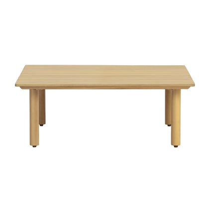 Acacia Wood and Outdoor Square Coffee Table