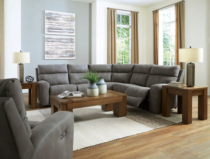 Next Gen Durapella Power Reclining Sectional Set