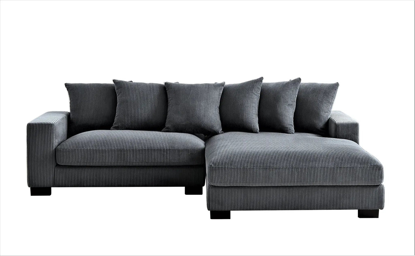 Luxe Oversized 2 Piece Sectional Sofa for Living