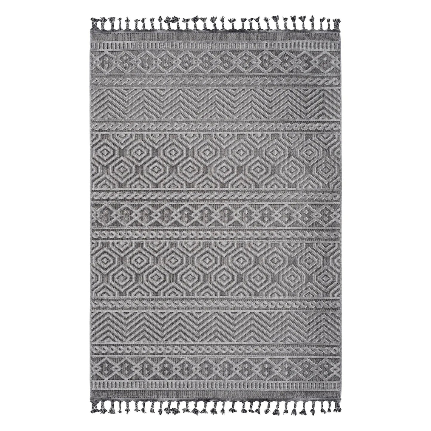 Guros Geometric Indoor and Outdoor Area Rug