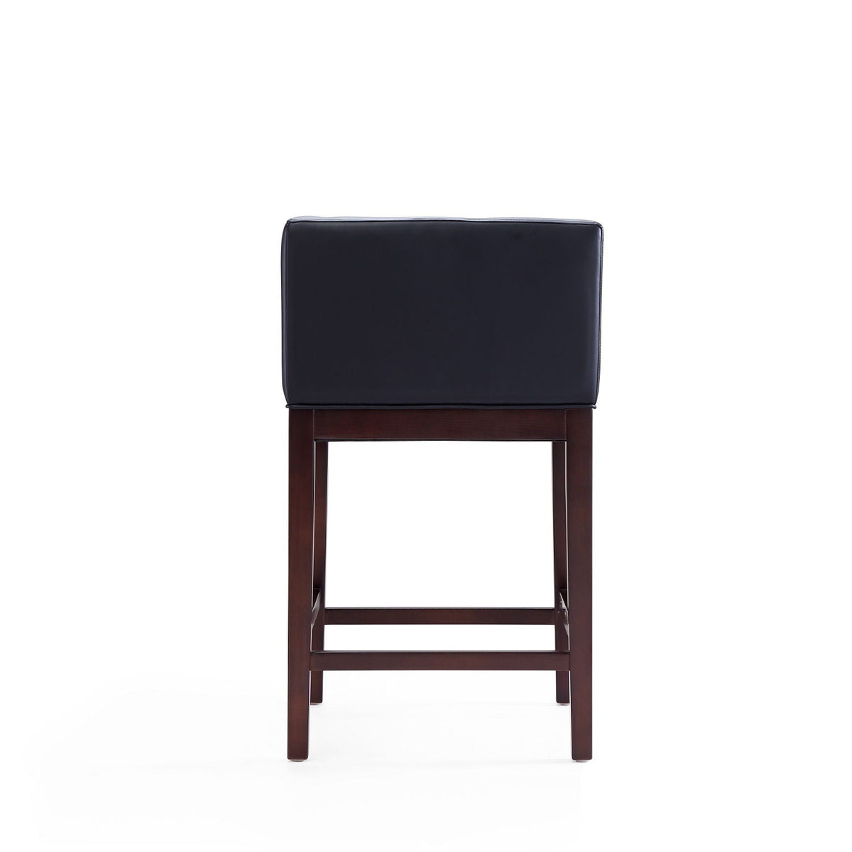 Counter stool with navy upholstered seat and beech wood frame, 24–27in height, HouseOfZazla on Tampa Home & Garden Store