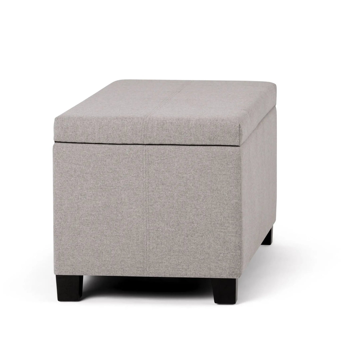 Dover Upholstered Storage Ottoman Bench with Lid
