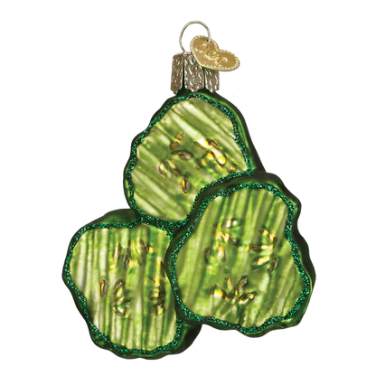 Old World Christmas Pickle Chips