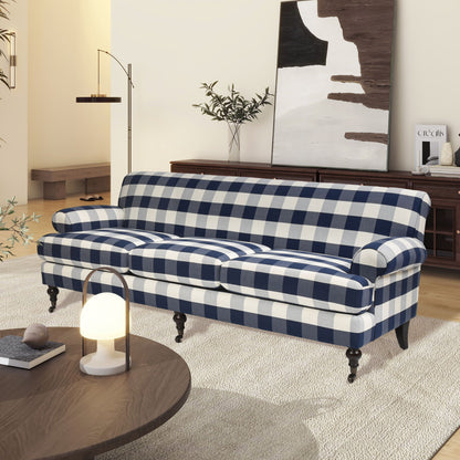 Modern Alana Lawson and Three Cushion Sofa