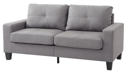 Modern Gray Sofa for Apartments and Dorms