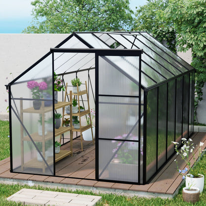 Outdoor Polycarbonate House and Raised Metal Base