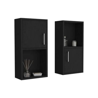 Wall Mounted Bathroom Medicine Cabinet Black