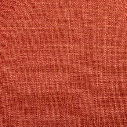 Orange woven upholstery fabric close-up texture for armchairs on Tampa Home & Garden Store