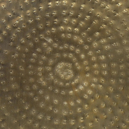 Drum Accent Side Table hammered brass finish by Unique Piece Furniture on Tampa Home & Garden Store