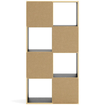 Langdrew Cube Organizer corkboard panels, light wood frame; Unique Piece Furniture on Tampa Home & Garden Store