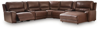 DeepWakes Power Reclining Sectional with Chaise