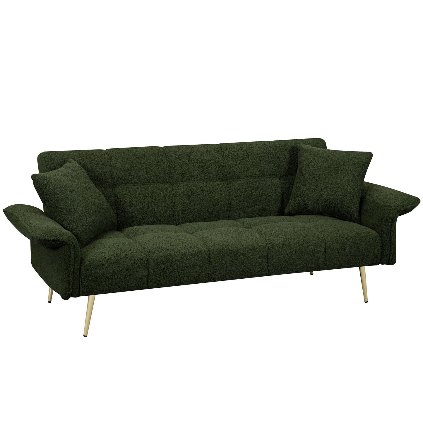 Convertible Double Futon Sofa Bed And Frame