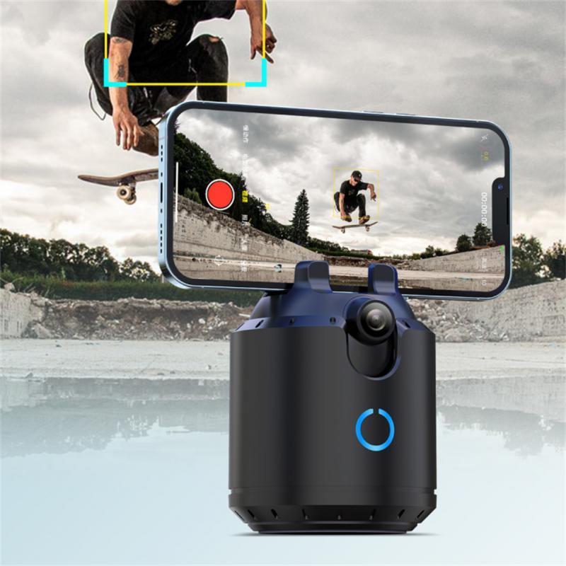 Intelligent Dual Axis Camera; black base with blue ring, phone mount Sell My Stuff on Tampa Home & Garden Store