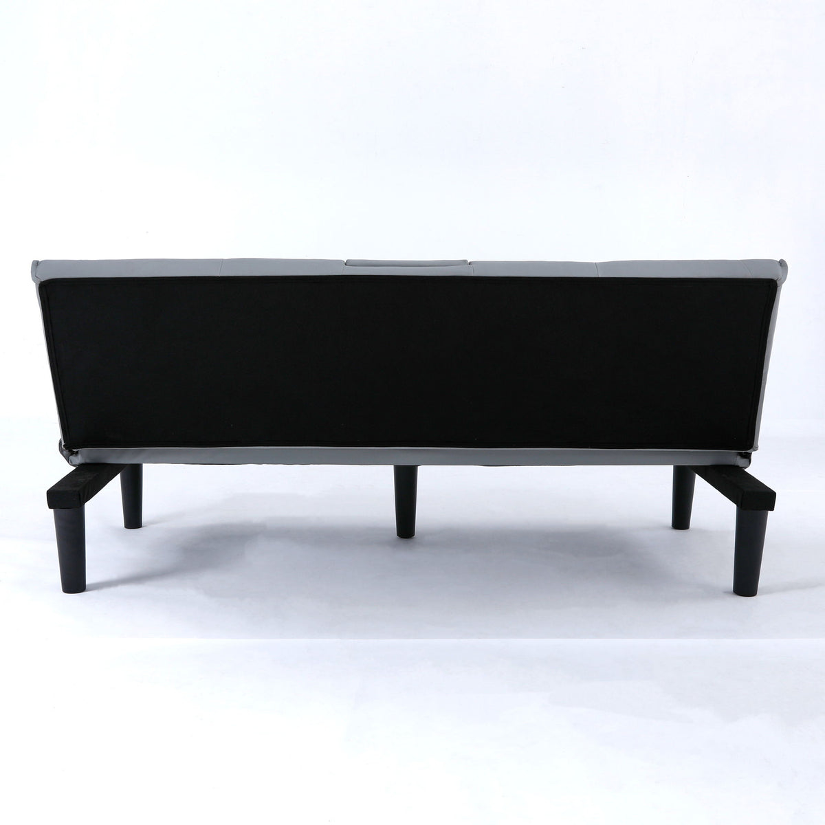Compact Foldable Sofa Bed and Cup Holder