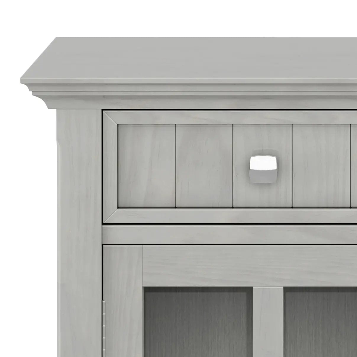 Acadian Handcrafted Entryway Storage Cabinet