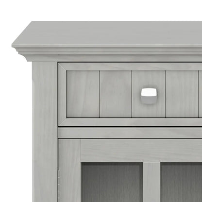 Acadian Handcrafted Entryway Storage Cabinet