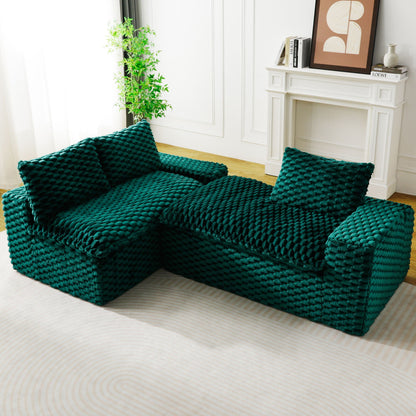 Modular Convertible Sofa and Twin Chaise Lounge