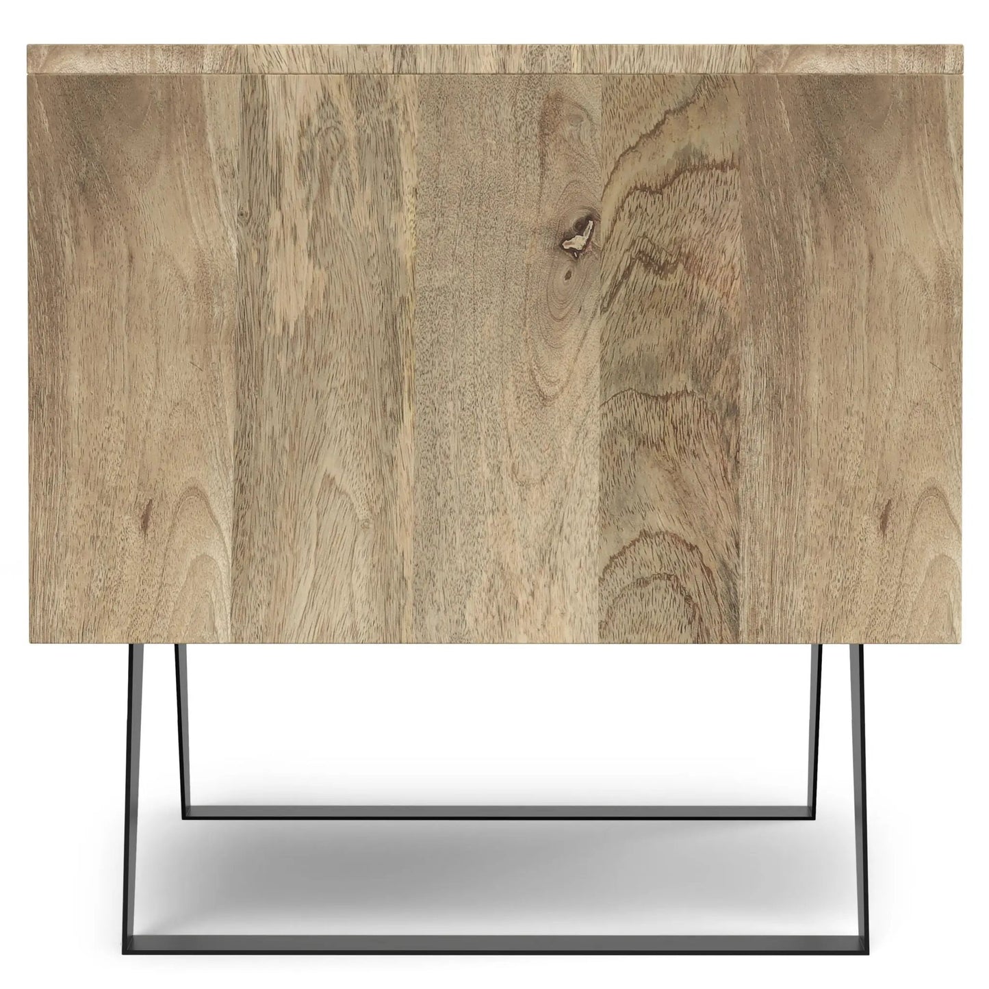Lowry Handcrafted End Table with Acacia Drawer