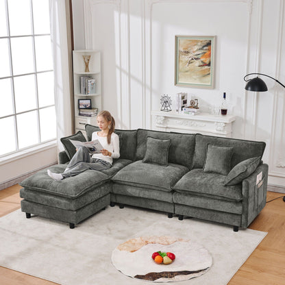 The Luxury Modular Sofa and Reconfigurable Layout