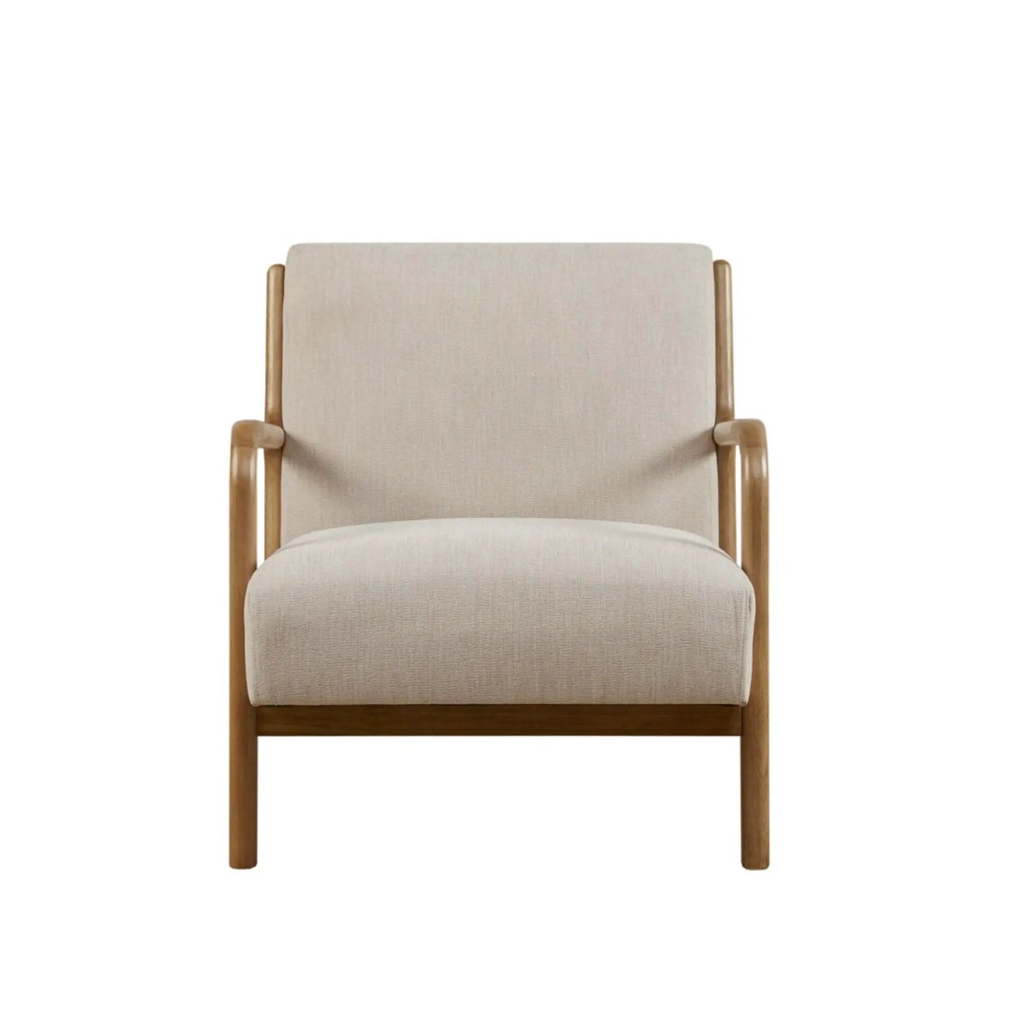 Mid-Century Style Lounge Chair With Upholstery
