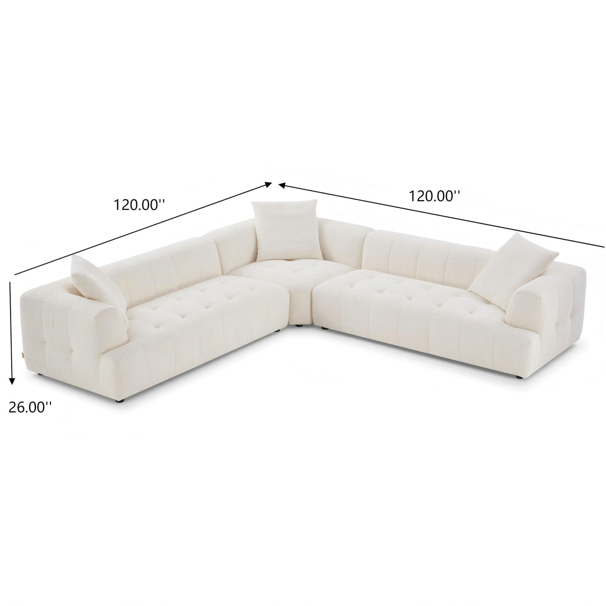 Kaynes With Elegant and Durable Corner Sofa