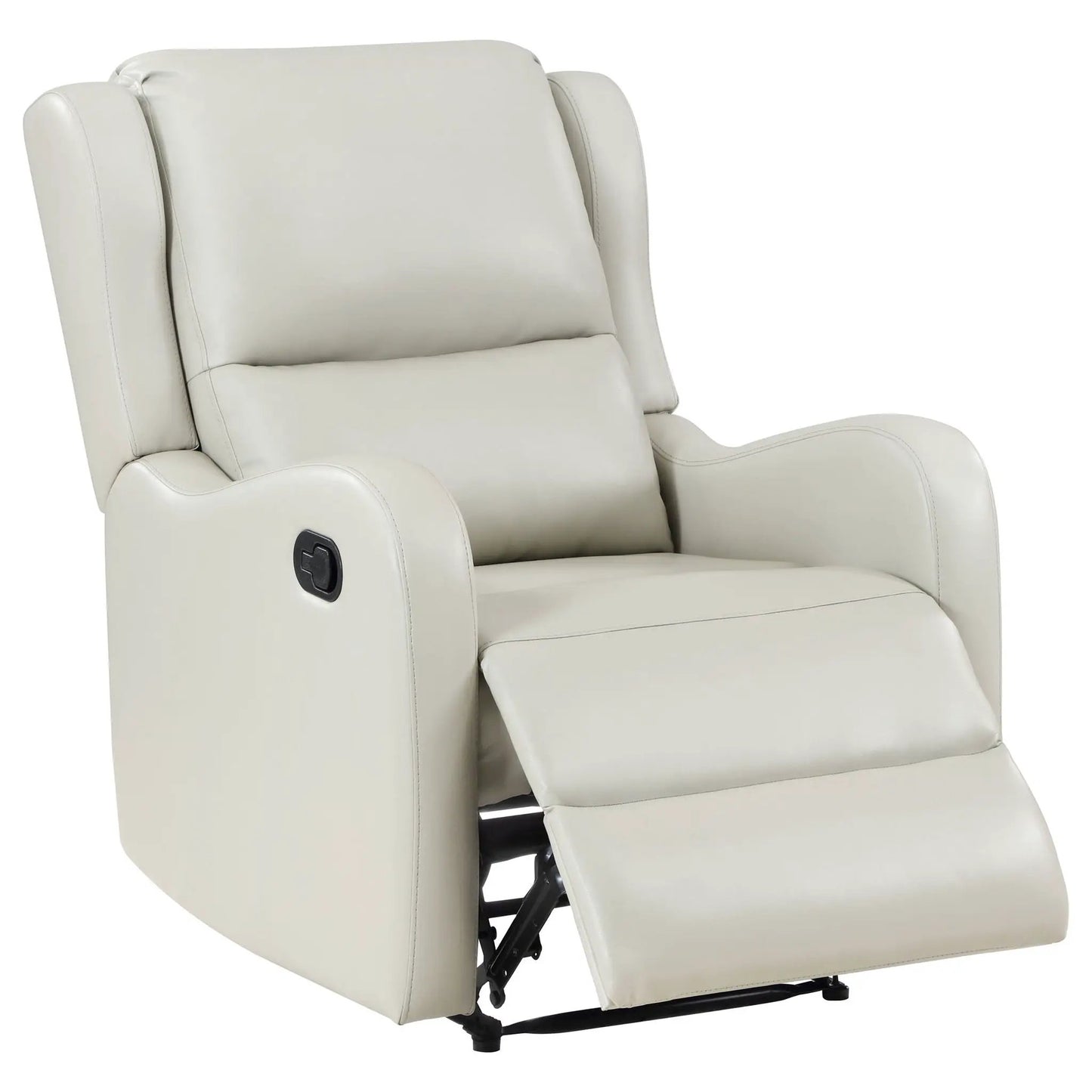 Recliner Ivory Cortland Upholstered English Arm by Unique Piece Furniture on Tampa Home & Garden Store