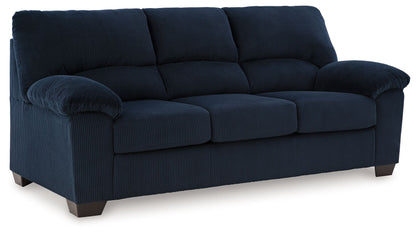SimpleJoy Corduroy Living Room Sofa and Loveseat