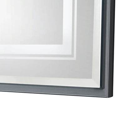 Led Beveled Front and Backlit Mirror for Bathroom