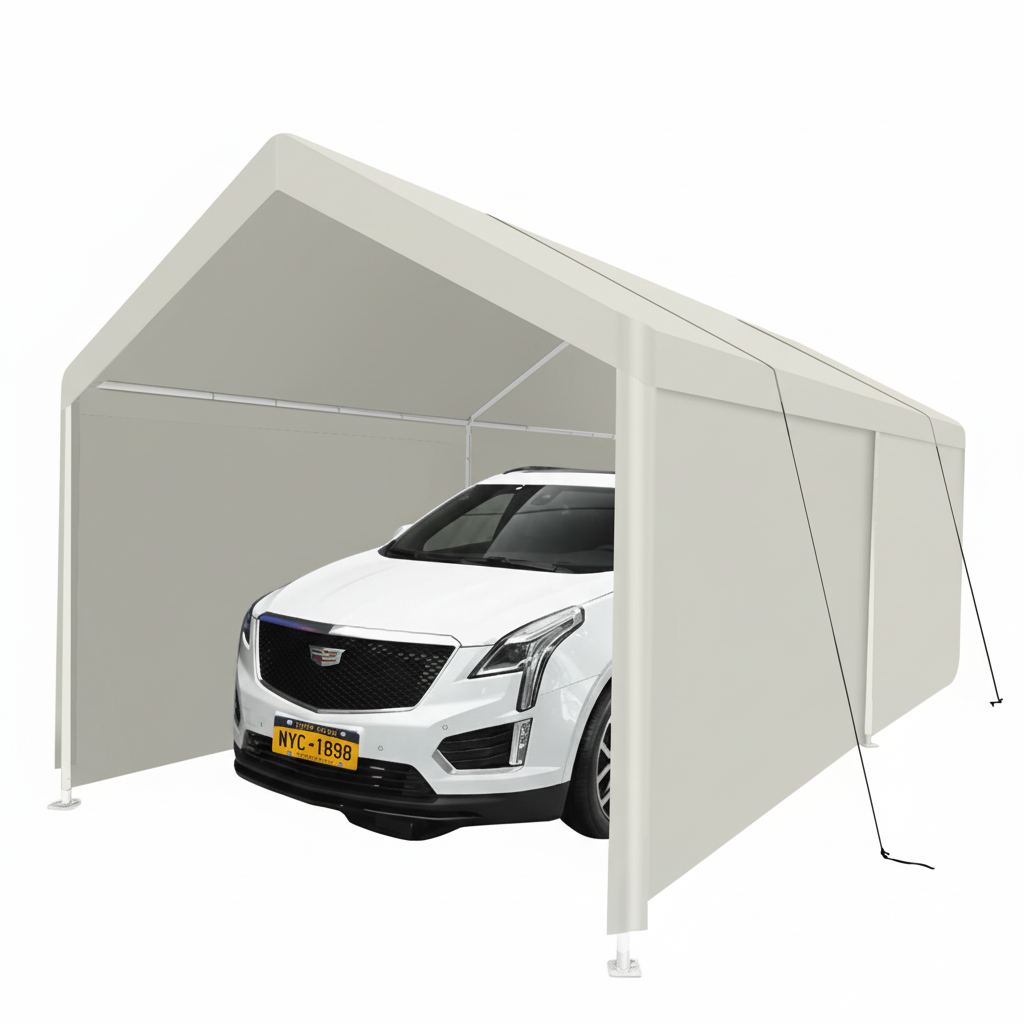 Heavy Duty 12 X 20 Carport and Storage Shelter
